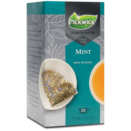 Pickwick Tea Master Selection, munt, pak van 25 stuks