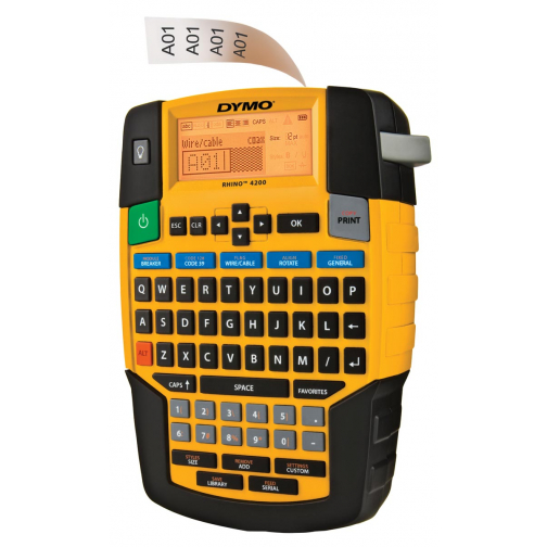 Dymo beletteringsysteem Rhino 4200, qwerty