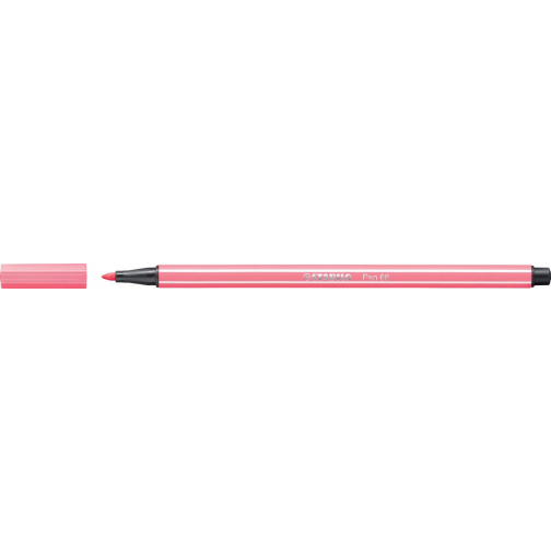 STABILO Pen 68 viltstift, lichtroze
