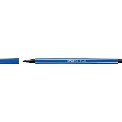 STABILO Pen 68 viltstift, marineblauw