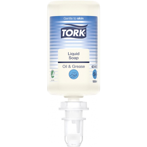 Tork vloeibare zeep Oil & Grease, S4 Premium, flacon van 1 liter