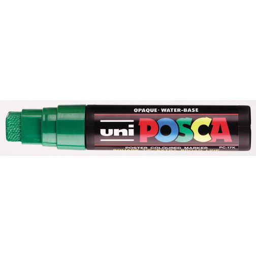 uni-ball Paint Marker op waterbasis Posca PC-17K groen