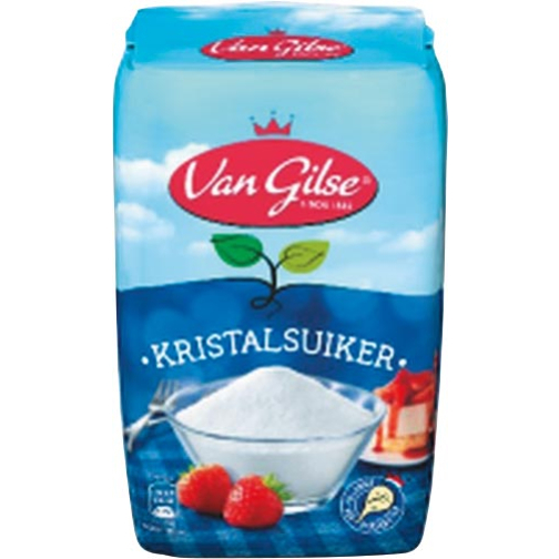 Van Gilse kristalsuiker, pak van 1 kg